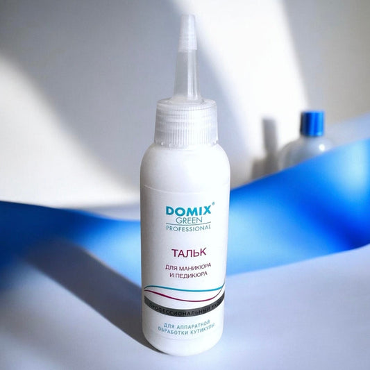 Talco DOMIX para manicura y pedicura