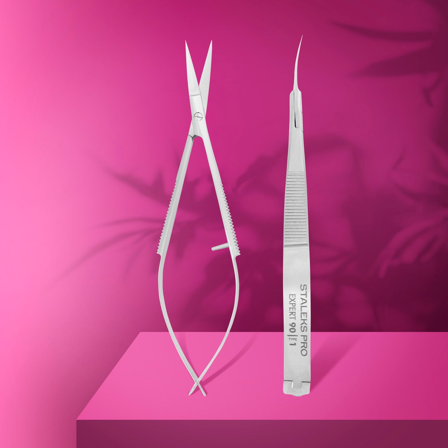 Professional cuticle micro scissors EXPERT 90 Type 1
